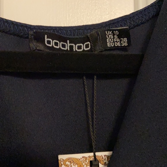 Navy Boohoo dress - Picture 4 of 5